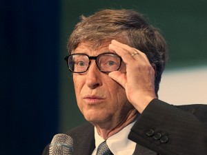 Bill Gates, fundador de Microsoft, ha sido otro de los invitados preferidos de Bilderberg por sus ideas de cómo reducir la población. 