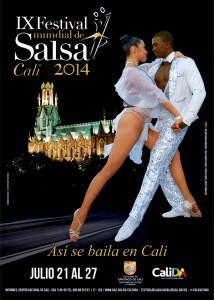 Afiche IX Mundial de Salsa 2014