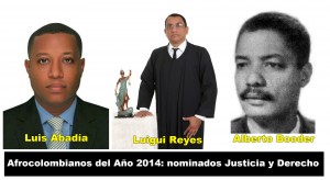 Collage nominados Justicia y Derecho