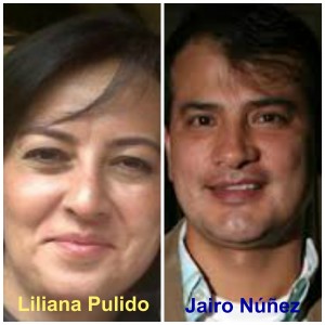 Collage Liliana Pulido y Jairo Núñez