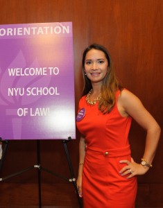"NYU Law LLM Orientation Check-In"