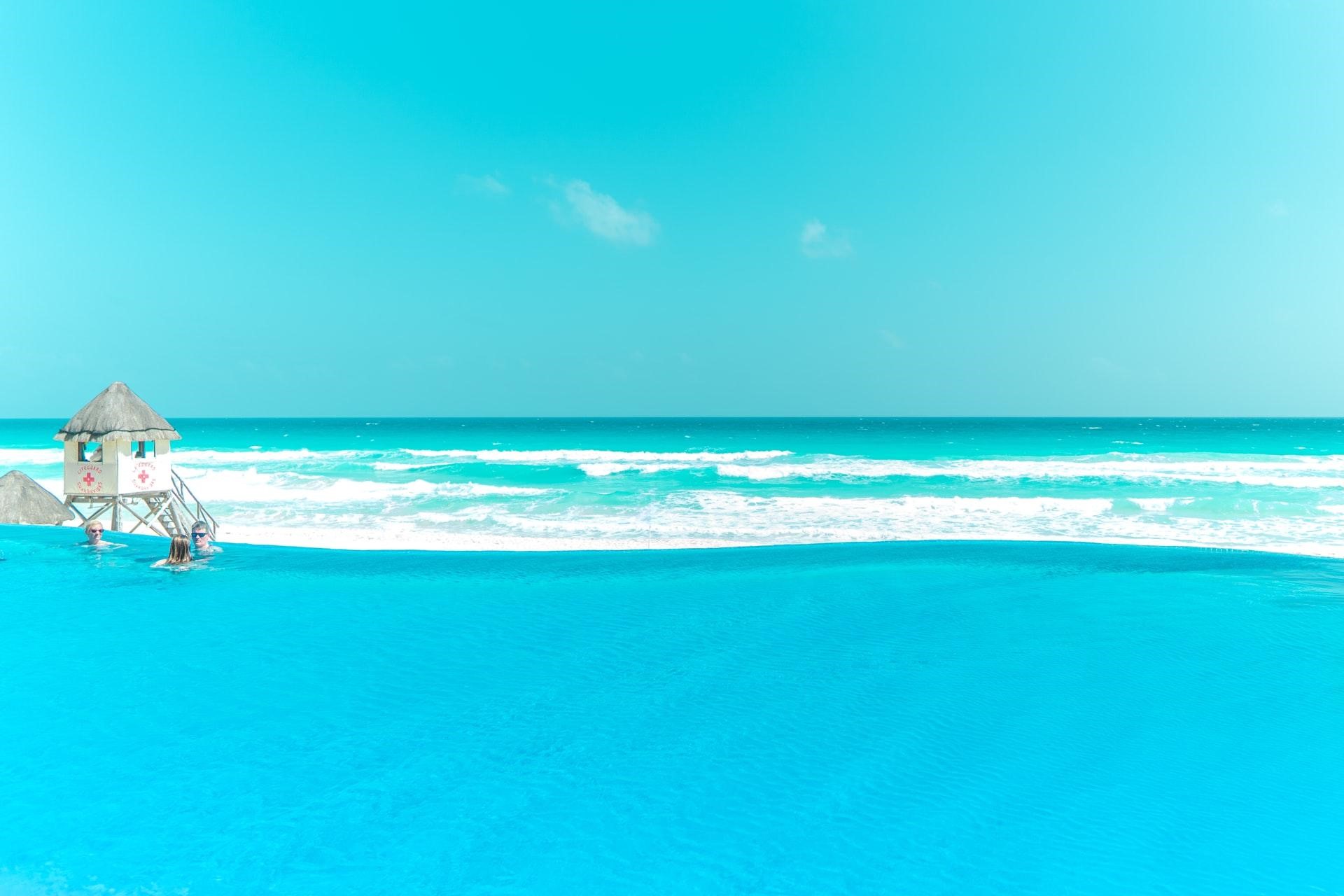 Disfruta las playas en Cancún