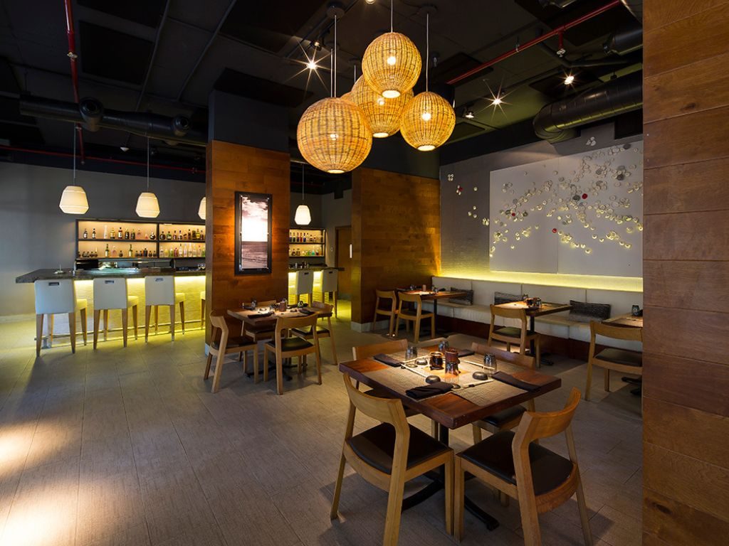 En el restaurante Tai Kai puede disfrutar de sushi, teppanyaki y cocktails exclusivos