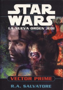 Tapa de Vector Prime, primer libro de la serie La Nueva Orden Jedi.