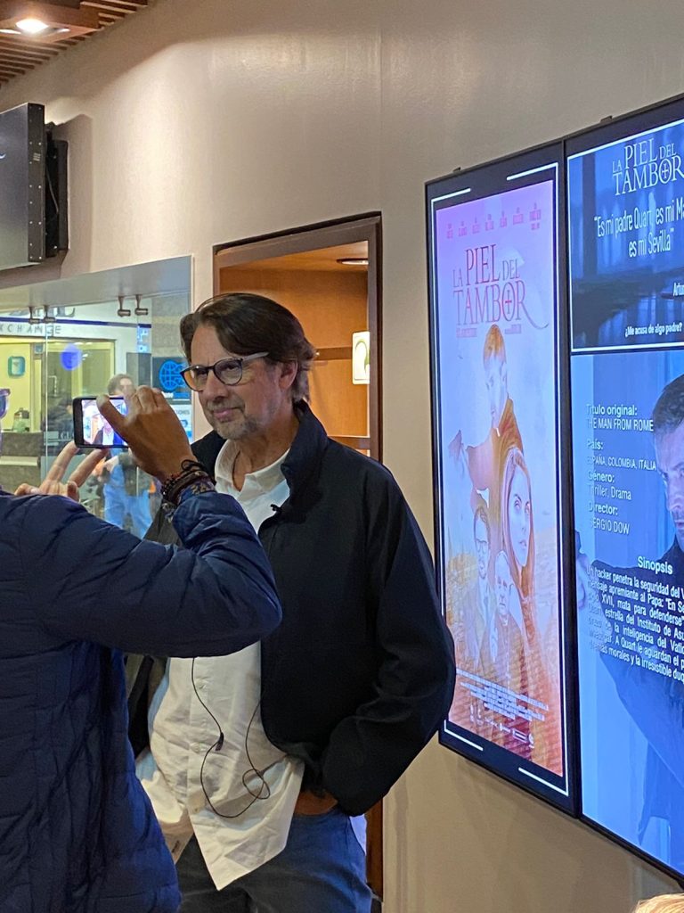 Víctor Mallarino en presentación La Piel del Tambor - Foto Andrés Mora