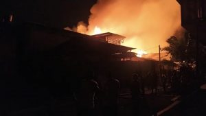 Incendio en Riosucio Chocó - foto El Tiempo