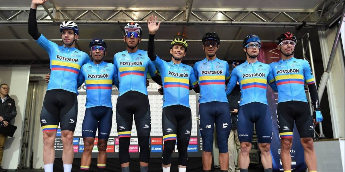 Foto: Twitter @yorkshire2019 – La nómina de Colombia del Campeonato del Mundo 2019