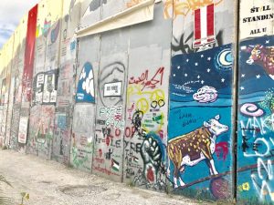 Muro que divide Israel de la ANP
