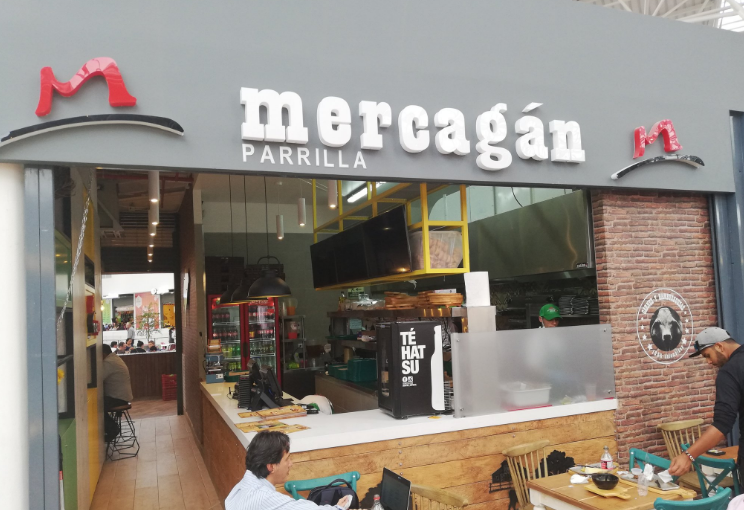 Restaurante Mercagán. Foto: Hugo Leonardo Valenzuela