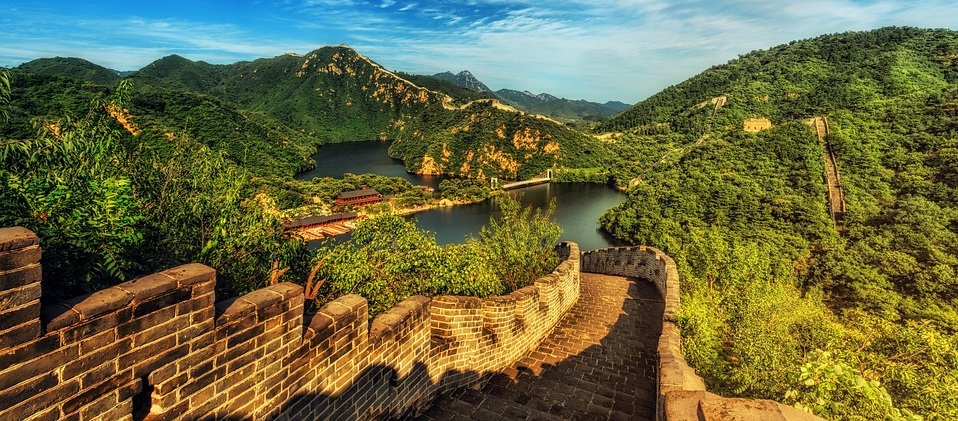 Vuela a la Gran Muralla, China