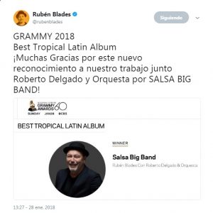 Tweet Ruben Blades