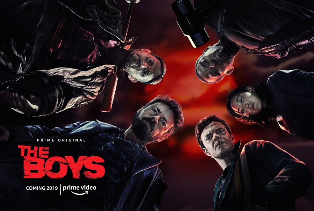 Póster público de la serie The Boys ( Amazon Prime Video). 