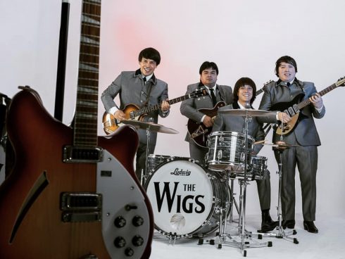 The Wigs, banda tributo a The Beatles. Foto: Cortesía The Wigs.