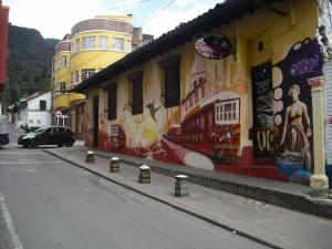 Impressive graffiti in Bogotá, Colombia.