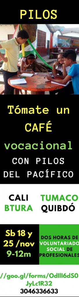 Café vocacional con Pilos del Pacífico