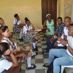 Festival de Orientación Socio-ocupacional en mejor colegio femenino de Chocó, IEFEM. Fotos: Aldemar Valencia y docentes IEFEM.