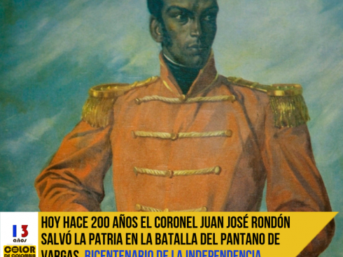 Coronel Juan José Rondón.