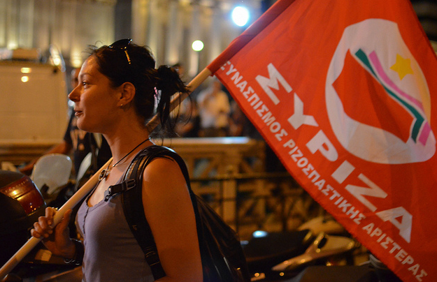 En Grecia avanza las fuerzas alternativas anti-capitalistas, que se extienden por Europa