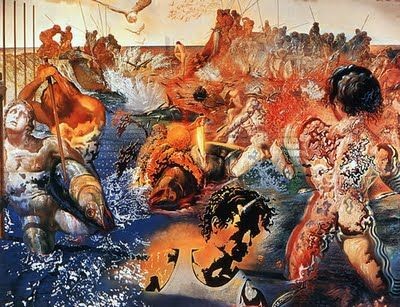 Dalí en la cúspide de su talento (“La gran pesca del atún, 1966-67)