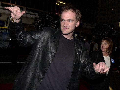 US director Quentin Tarantino. AFP PHOTO LUCY NICHOLSON
