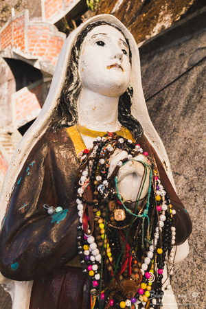 Virgen en Piedra del Peñol guatapé