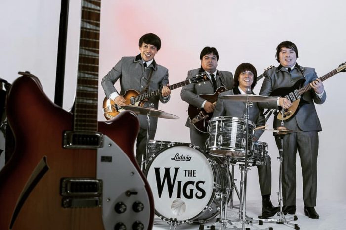 The Wigs, banda tributo a The Beatles. Foto: Cortesía The Wigs.