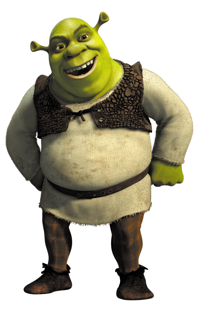 Shrek. Imagen tomada de: http://pngimg.com/download/29200