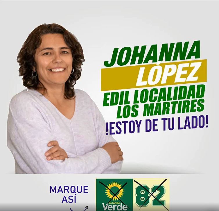 Johanna López - Foto de la campaña