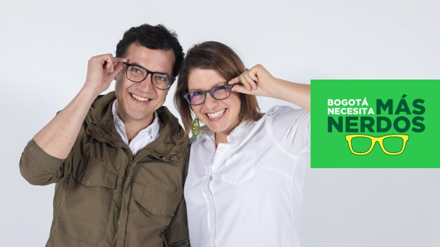 Diego Laserna y Juanita Goebertus - Foto de la campañaDiego Laserna y Juanita Goebertus - Foto de la campaña
