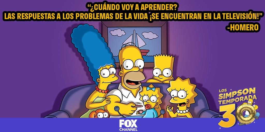 Padres de Ficción Los Simpson. Foto: FOX Channel