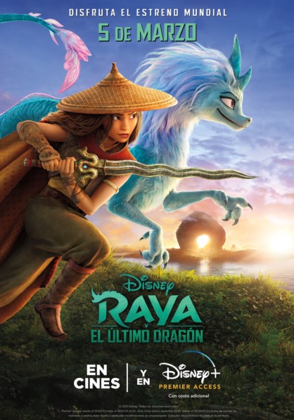 Póster de Raya y el último dragón/Cortesía DisneyLA Press