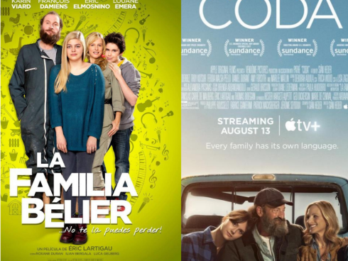 La Familia Bélier y CODA-Pósters de France 2 y Apple TV+