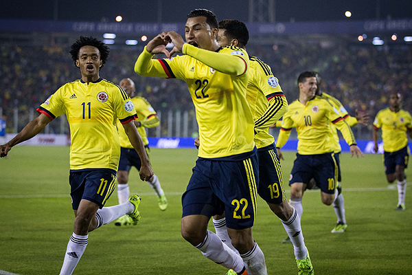 Brasil v Colombia, Copa America 2015.