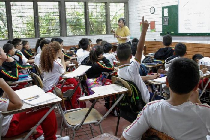 Educación en Colombia. Foto: David Sánchez / Archivo EL TIEMPO.