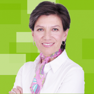 La Senadora Claudia López - Foto tomada de su página web www.claudia-lopez.com