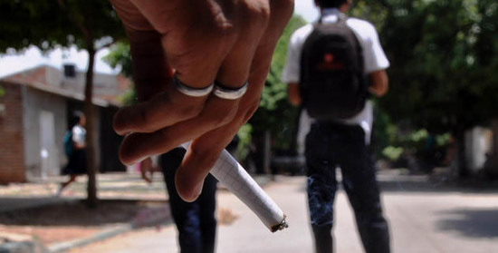 Consumo de drogas por parte de estudiantes- foto tomada de El Heraldo
