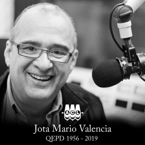 El Maestro Jota Mario Valencia - -foto A.C.L.