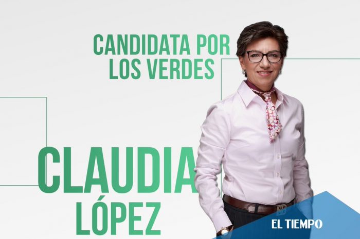 Claudia López - Foto EL TIEMPO