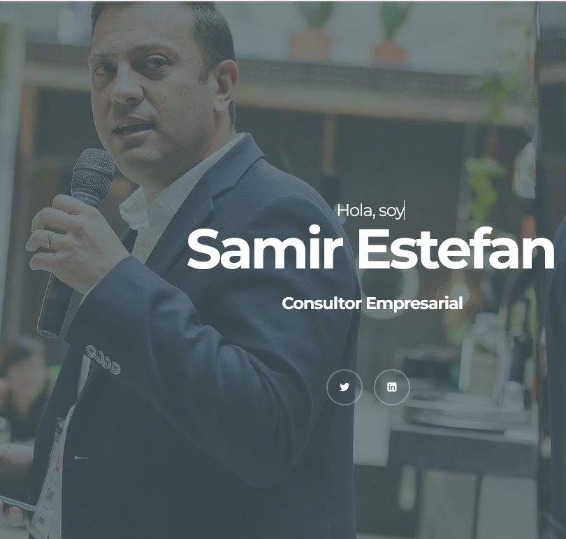 Samir Estefan Consultor Empresarial - foto tomada de su página web