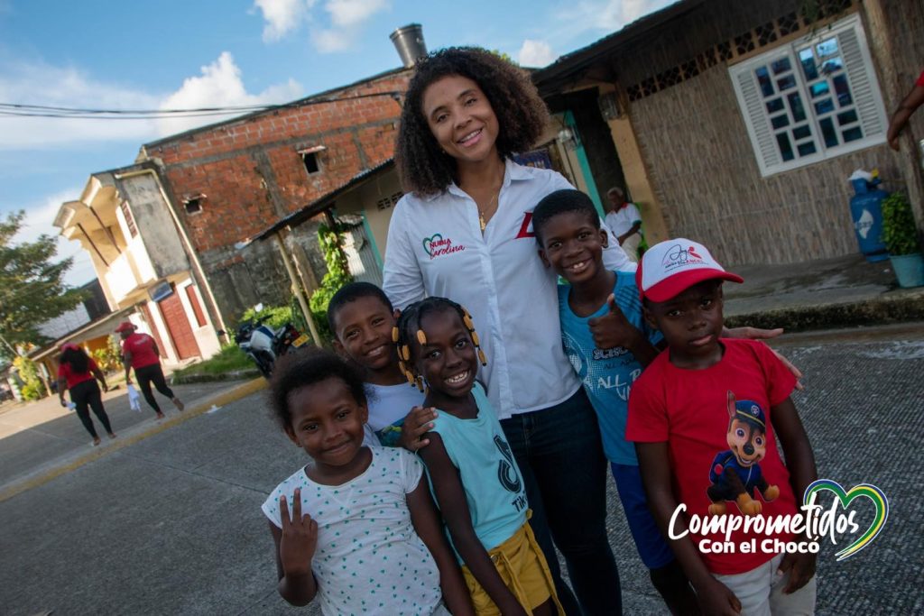 Nubia Carolina Córdoba Curi en Campaña - Foto Prensa Campaña