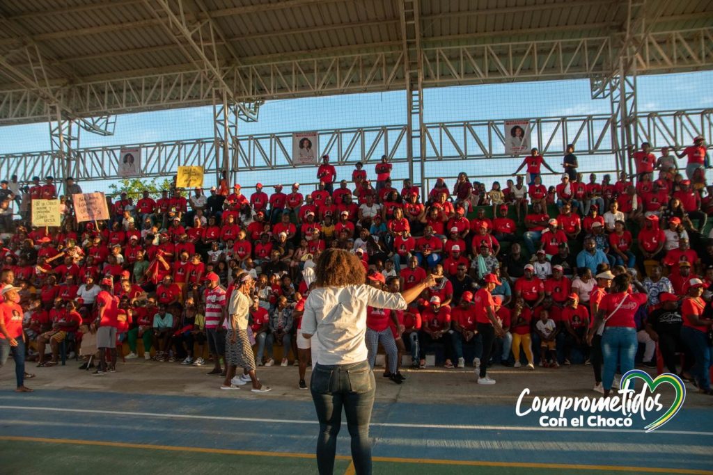Nubia Carolina Córdoba Curi en Campaña - Foto Prensa Campaña