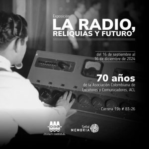 SEÑAL MEMORIA estará en la exposición LA RADIO, RELIQUIAS Y FUTURO con grabaciones históricas recuperadas y editadas para conservar como Patrimonio Nacional.