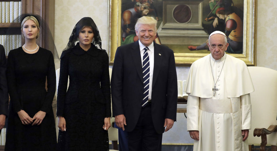 Encuentro Papa Francisco y Donald Trump