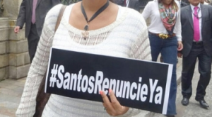 Santos Renuncie Ya