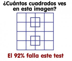 ¿Cuántos cuadrados ves acá?