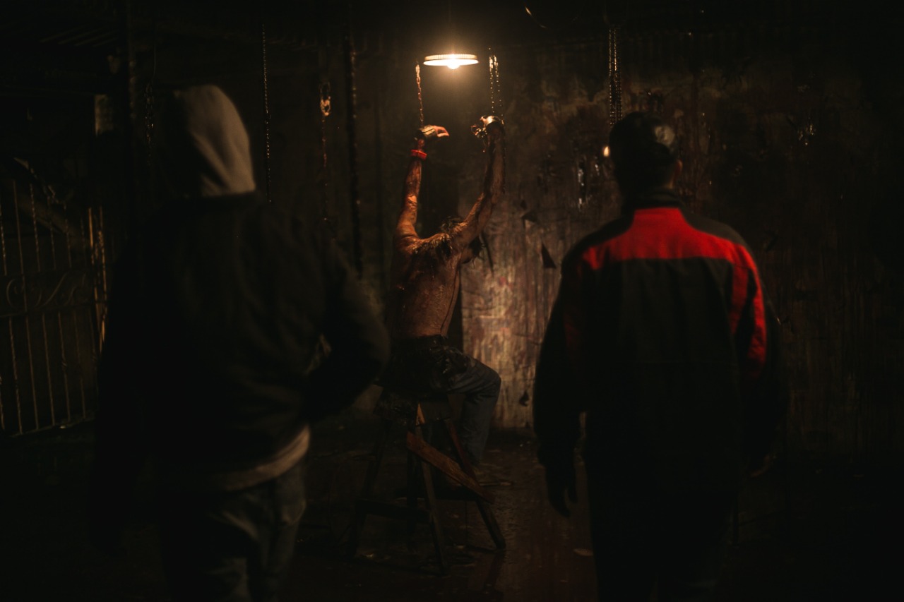Recreación de una casa de pique del antiguo Bronx. Foto: producción del cortometraje 'Veintiocho de Mayo' de Jeferson Cardoza.