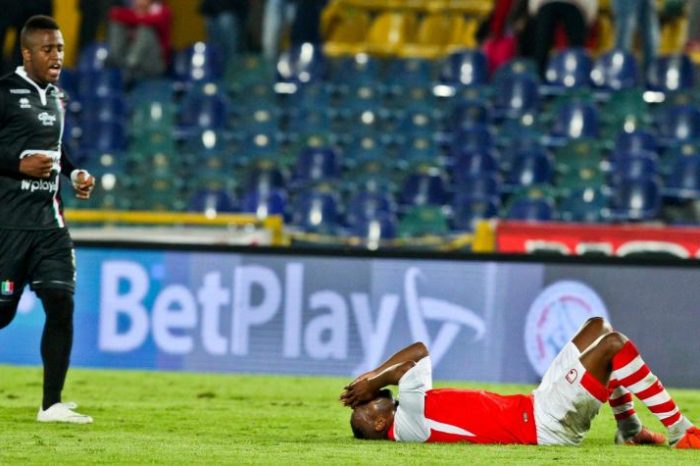 Foto: CEET/Mauricio León (2019) Santa Fe cae ante Once Caldas y se hunde más.