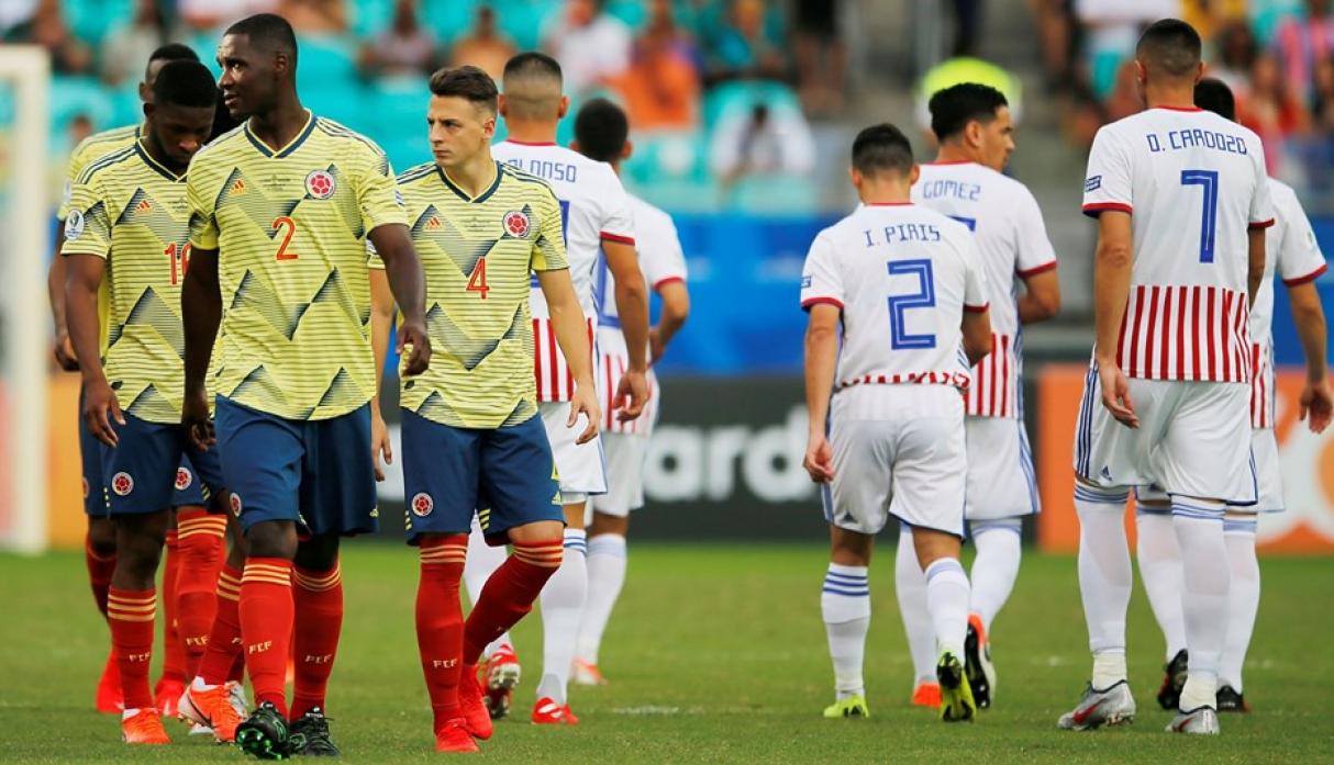 Foto: AFP (2019) – Colombia derrotó 1-0 a Paraguay por la Copa América 2019