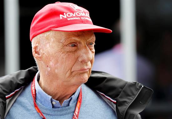 Niki Lauda, en 2018. Foto: EFE.