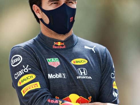 Sergio 'Checo' Pérez, ganador de hoy en el Gran Premio de Azerbaiyán, en Bakú. Foto: Red Bull Racing Team